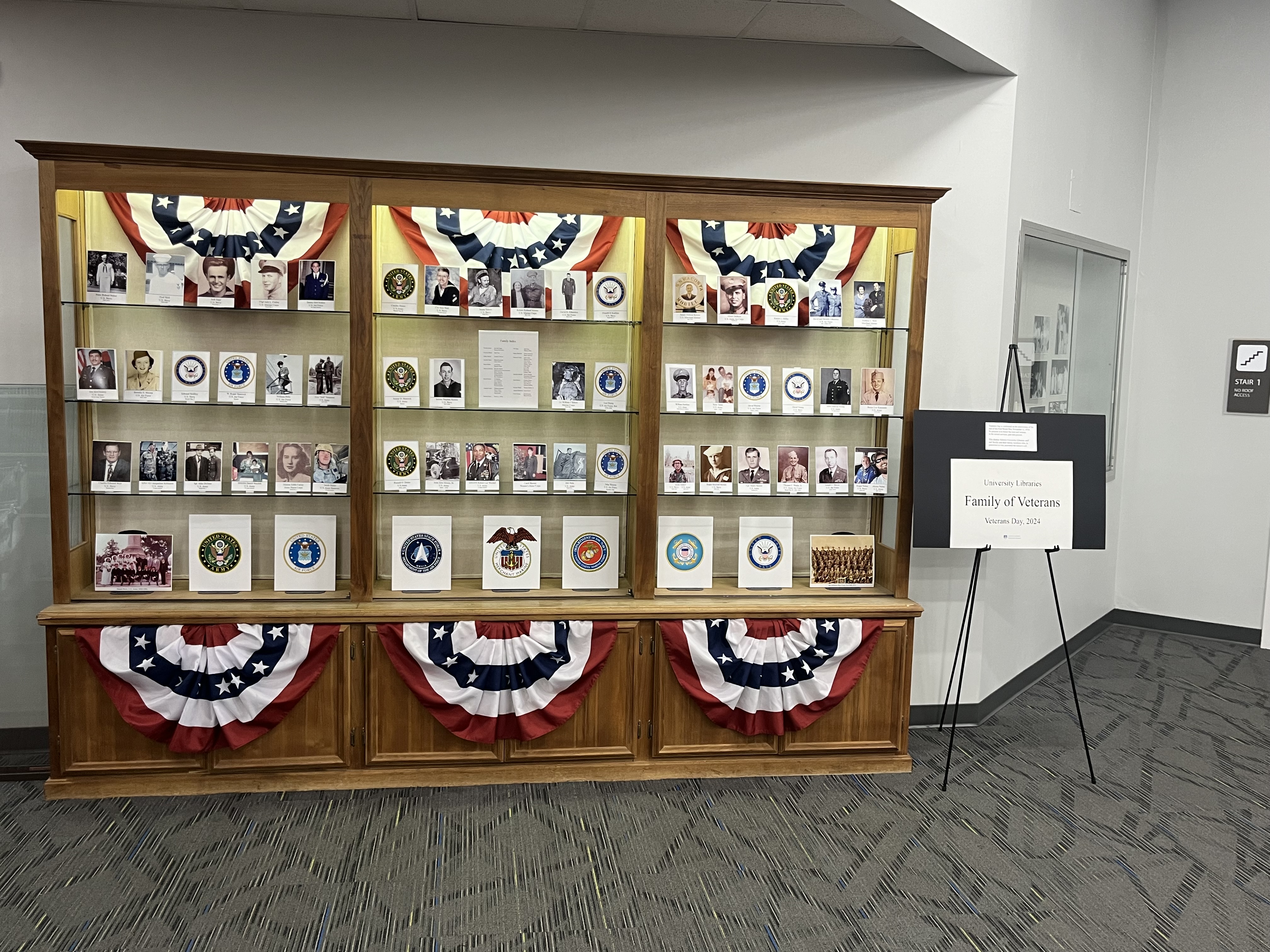 photo from article Veterans Day Celebration at AU Libraries: Recognizing Family Service