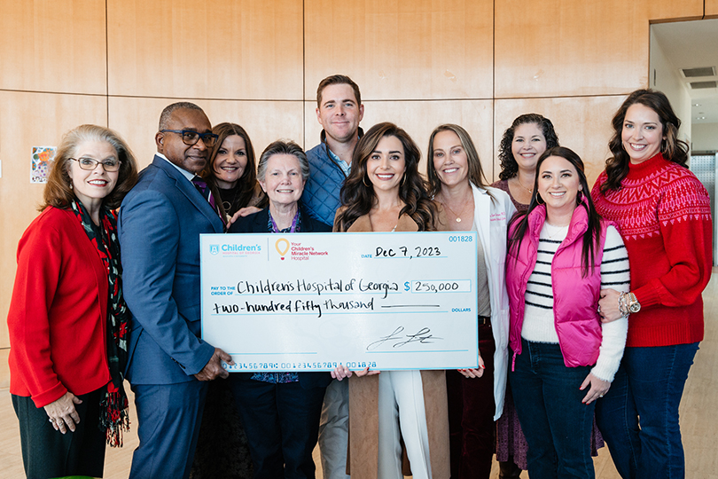 photo from article PGA TOUR player Luke List donates $250,000 to Children’s Hospital of Georgia through RSM Birdies Fore Love