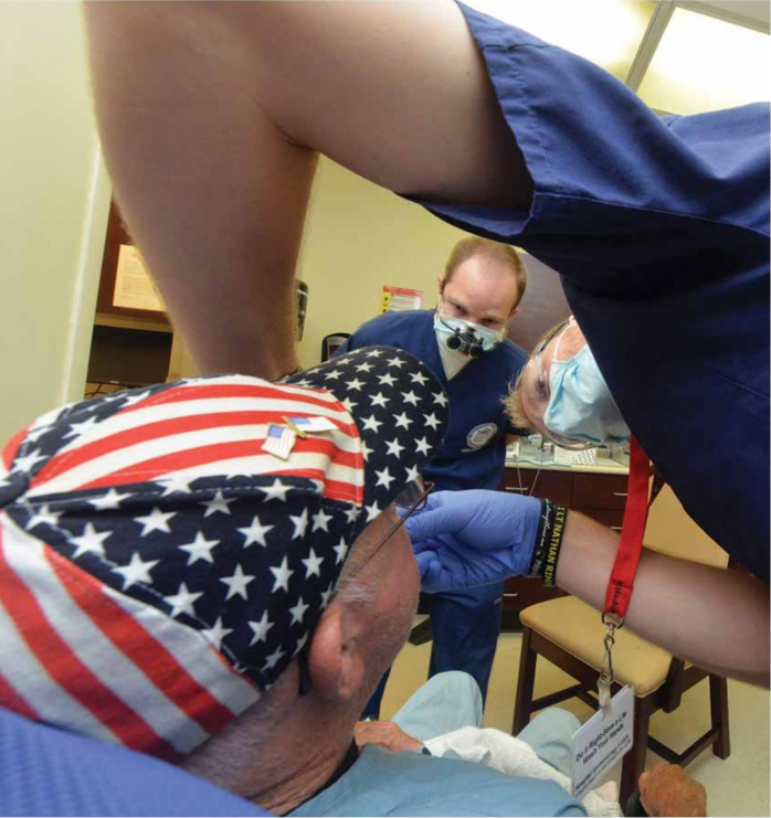 Dentist working on a newNew Patient