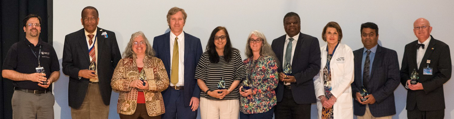 Image from Faculty Senate Award Meeting
