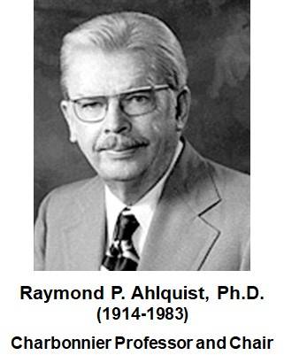 photo of Raymond P. Ahlquist, Ph.D.