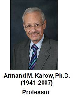 photo of Armand M. Karow, Ph.D.