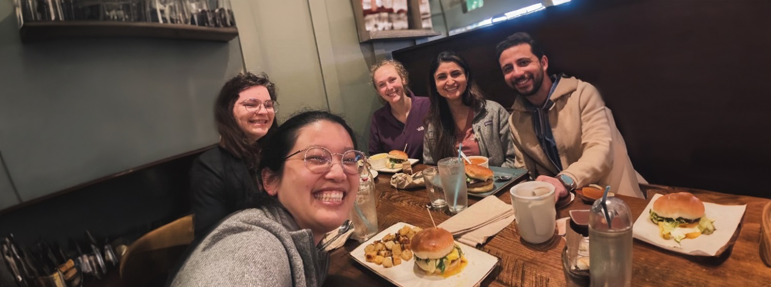 Students eating out