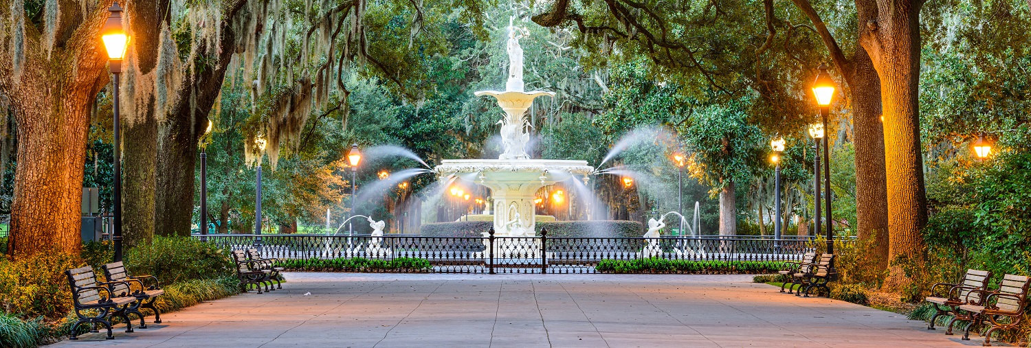 Fountain in Savannah