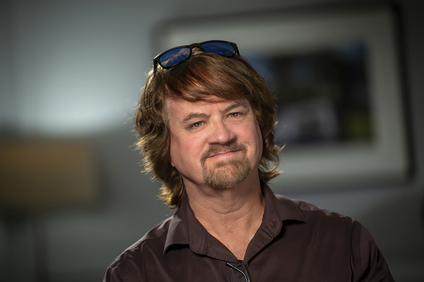 man smiling