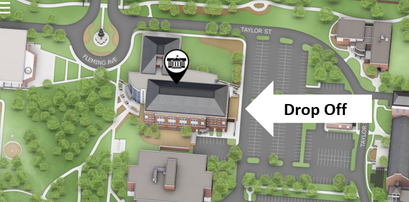 孩子大学 Drop Off Location