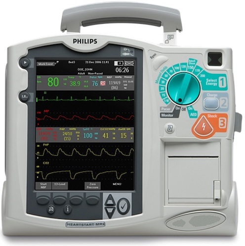 Equipment by Defibrillator